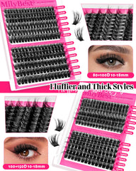 MilyBest lash remover 5ml for safe, quick cleanup after wear.