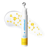 mimmua! Dark Spot Ampoule bottle close-up highlighting NAD+ support for radiant skin