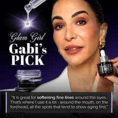 Mimmua Volume UP Time Block Serum application demonstrates quick absorption and comfortable wear.