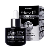 Mimmua Volume UP Time Block Serum bottle with silky, smooth-skin finish.