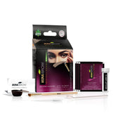 MinaiBrow henna kit ash-blond outer packaging showcases ammonia-free color.