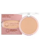 Mineral Fusion pressed powder foundation compact for a smooth, even base.