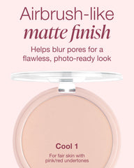 Mineral Fusion triple-milled formula close-up shows lightweight, buildable coverage