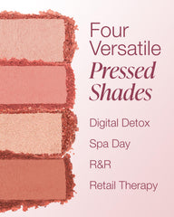 Mineral Fusion Summer Vacation application brush illustrates color layering technique.