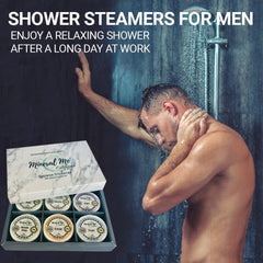 Mineral Me California eucalyptus aroma shower steamer supports clarity and focus.