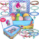 Mineral Me California Mermaid Bath Bombs color water for kids' bath time fun and scent