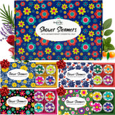 Mineral Me California shower steamers 24-pack boxes with gift-ready packaging for easy gifting.