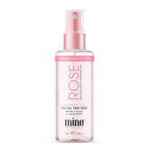 Minetan Rose Face Tan Mist bottle for easy, even daily glow