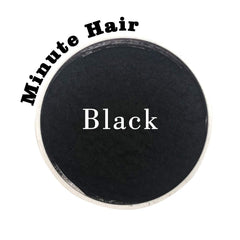 Minute Hair fibras aplicadas en zonas de adelgazamiento para un aspecto más grueso
