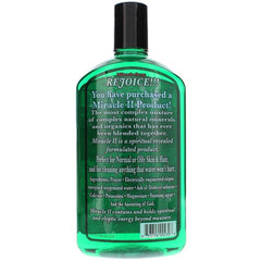 Miracle II Regular Soap 22 Oz lather-foam image highlights rich bubbles for effective hand and shower cleansing.