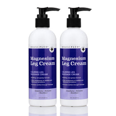 Miracle Plus Magnesium Cream leg relief tube targets tired legs with soothing relief