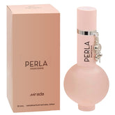 MIRADA Perla Pour Femme EDP bottle front showing elegant design and lasting fragrance promise