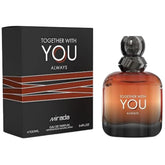MIRADA Together With You Always bottle front conveys magnetic confidence and style.