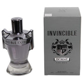 Mirage Invincible Extreme bottle close-up highlighting premium design for confident daytime wear.
