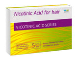 MIROLLA Nicotinic acid for hair bottle pour supports easy scalp application and microcirculation.