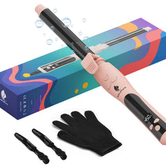 MiroPure automatic curler barrel waves creates effortless beachy waves and smooth curls.
