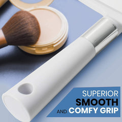 MIRRORVANA white frame adds a clean look for daily bathroom routines.