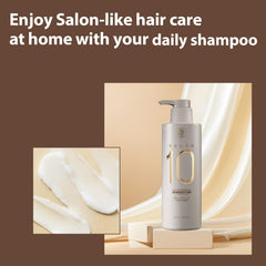 Mise En Scene shampoo cuticle repair graphic highlighting rapid repair potential