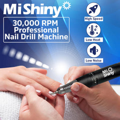 MiShiny aluminum body design provides durability and comfortable grip