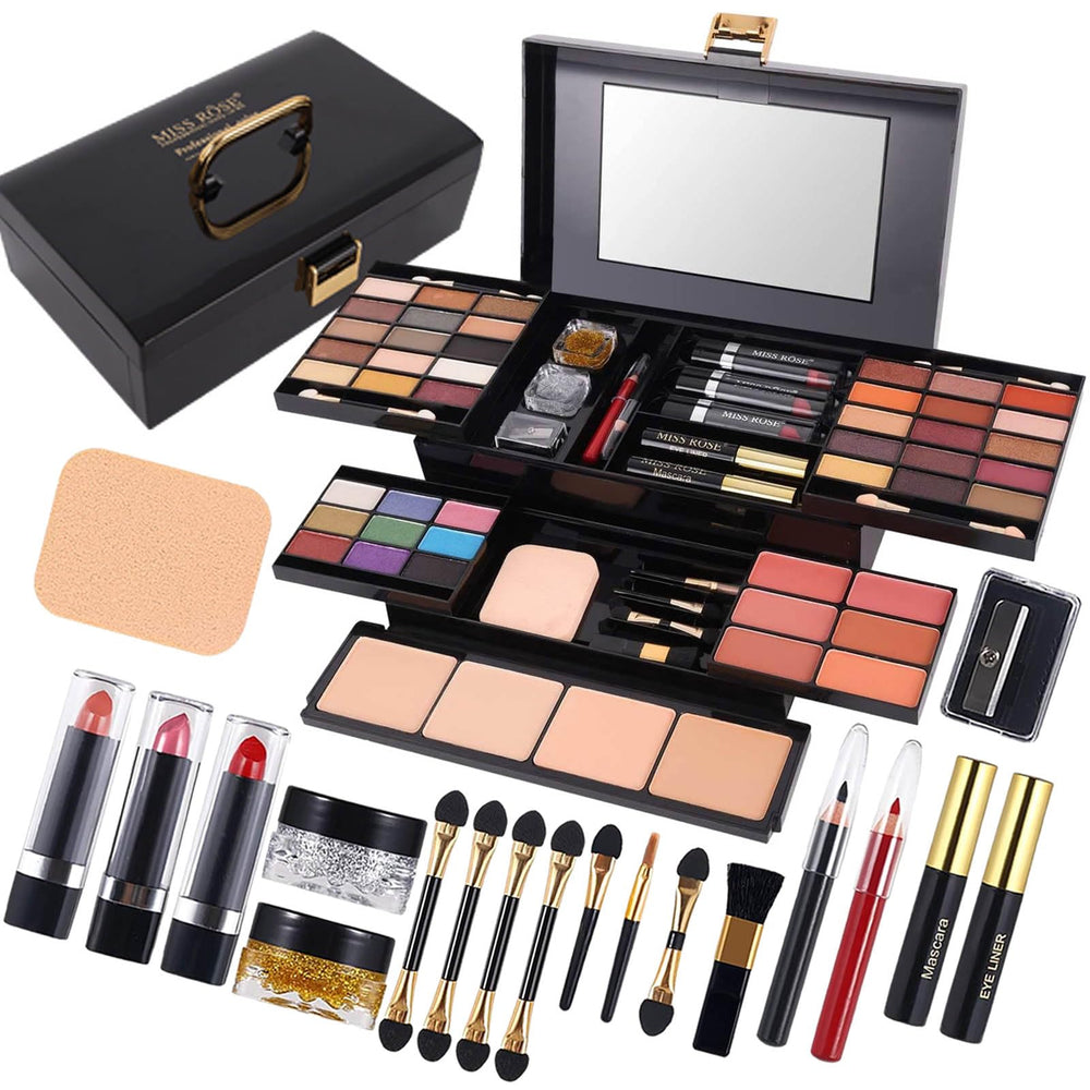 Miss Rose M58 palette full set shows versatile colors for day to night looks