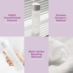MISSHA Time Revolution First Essence 5X fermentation jar label emphasizing natural enzymes and balance
