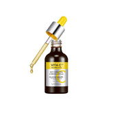 MISSHA Vita C Plus ampoule bottle close-up showing vitamin C encapsulation for absorption