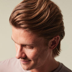 MITCH Calibrate Thickening Cream on hair ready for styling without weight