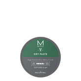 MITCH Dry Paste Texture Clay jar showcases ultra-matte finish for sculpted, long-lasting styles.