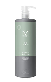 MITCH Heavy Hitter bottle shows powerful daily cleanse for men