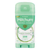 Mitchum Natural Power deodorant stick in eucalyptus offers 24-hour protection and a fresh scent