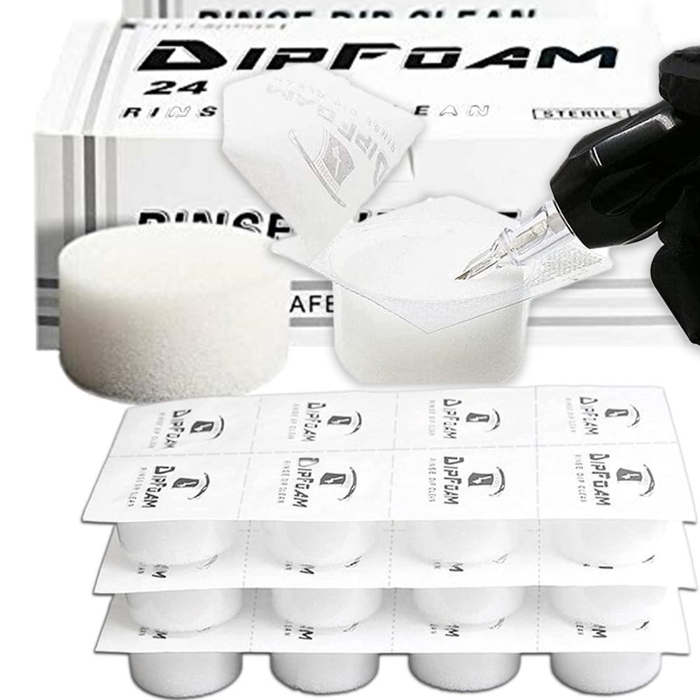Miuxia Dip Foam 24pcs dip cups packaging showing hygienic sealed packaging for clean workflows.