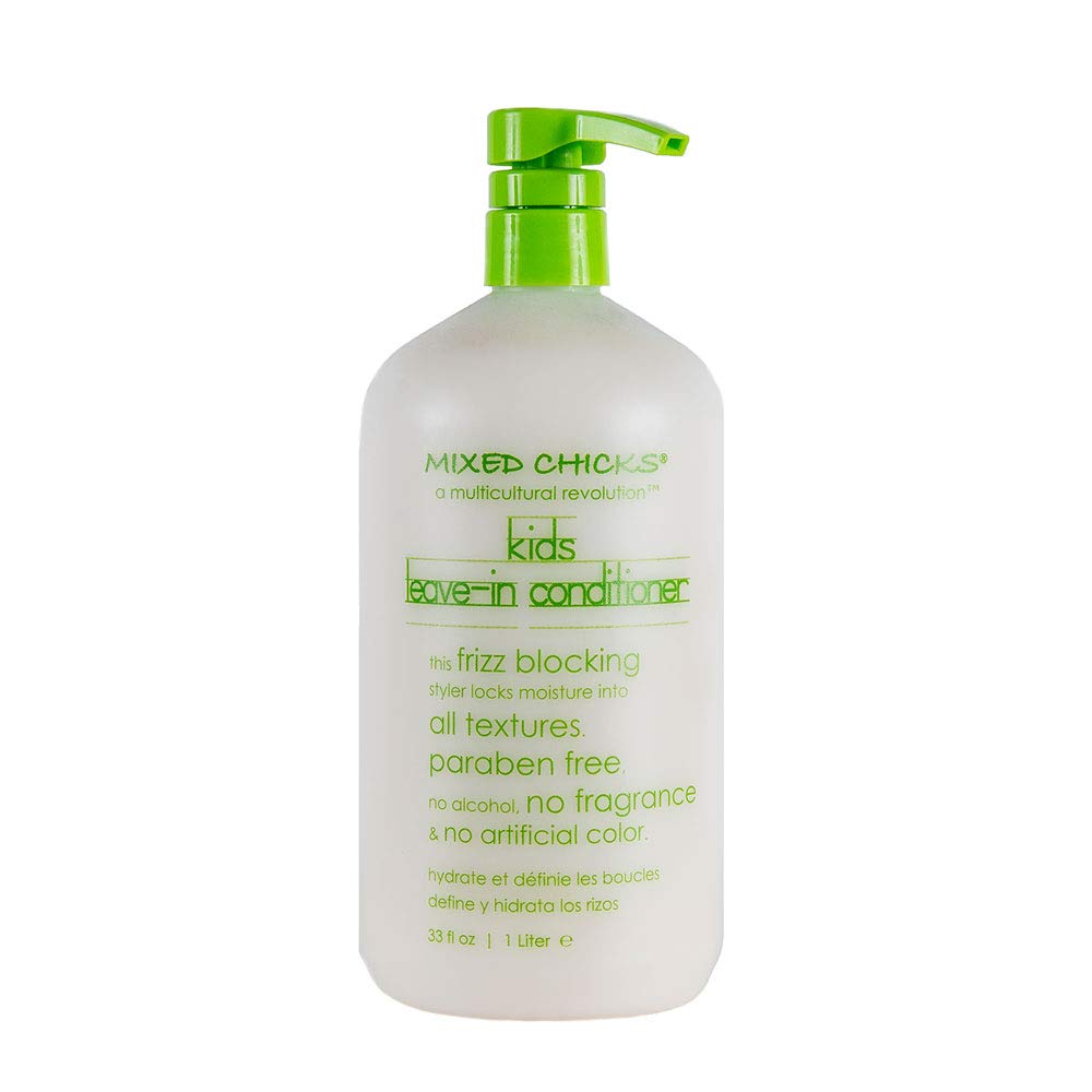 Mixed Chicks Kids Leave-In Conditioner blocks frizz and defines curls
