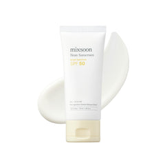 Mixsoon Bean Sunscreen bottle shows lightweight texture for daily UV protection