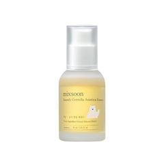 mixsoon Soondy essence bottle closeup—calming hydration for daily skincare.