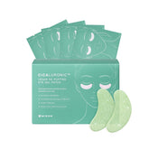 MIZON Cicaluronic vegan eye patch packaging for travel-ready skincare.