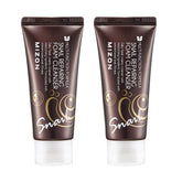 MIZON Snail Repairing Foam Cleanser bottle shows gentle daily cleansing for pores