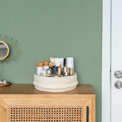 Mkono macrame basket closeup cotton rope highlights craftsmanship for stylish storage.