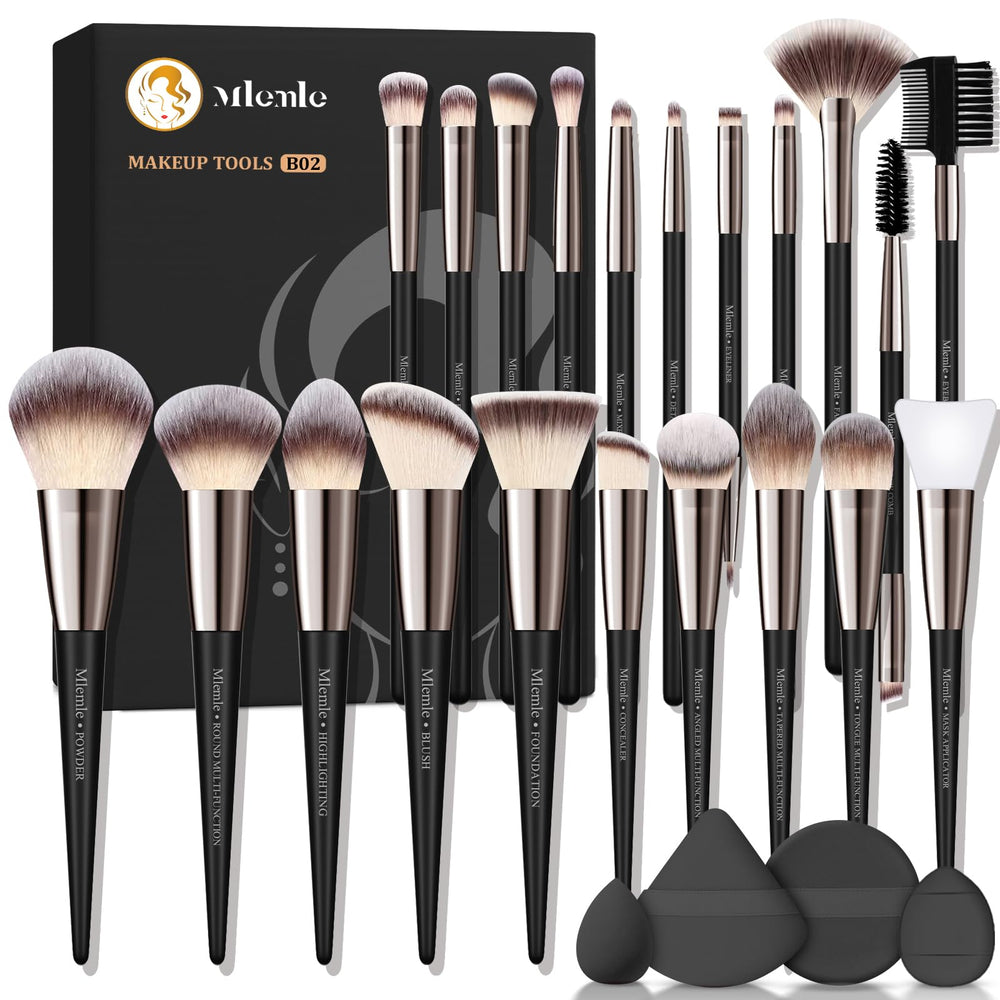 Mlemle professional 25-pcs makeup kit packaging for premium gifting