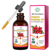 MMPANG Rosehip Oil bottle closeup showing premium organic formula for radiant skin.