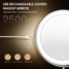 MNIENT three-color lighting with dimmable brightness for different environments.
