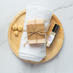 MOBETTER Baby Powder Fragrance Oil roll-on in use for on-the-go scent