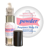 MOBETTER FRAGRANCE OILS powder fresh scent bottle shows long-lasting fragrance