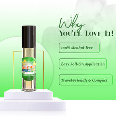 MOBETTER Regain The Feeling roll-on close-up — portable fragrance on the go.