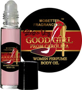 MOBETTER FRAGRANCE OILS She's a Very Good Girl bottle pour for everyday fragrance.