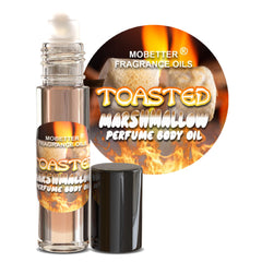 MOBETTER FRAGRANCE OILS Toasted Marshmallow bottle pour shows rich scent release for daily use