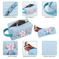 MOBRWUVS bolso con cremallera para organización rápida de productos.