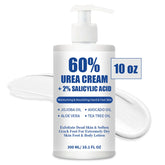MOC LINK Urea Cream bottle pump shows easy application for deep hydration