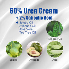 MOC LINK Urea Cream smooth skin texture close-up highlights skin-softening