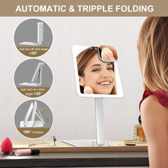 Mocado travel makeup mirror folded compact fits easily in your bag