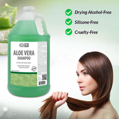 MODA Moisturizing Shampoo rich foam indicates luxurious lather for thorough cleansing